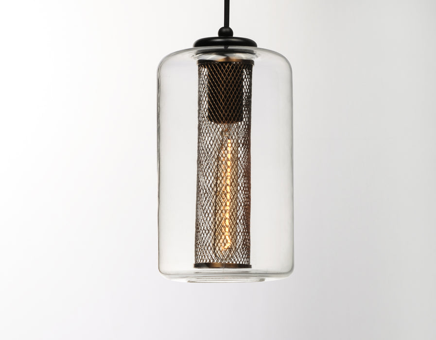 Maxim Firefly 1-Light Pendant Model: 10088CLBKSBR