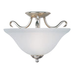 Maxim Basix 2-Light Semi-Flush Mount Model: 10120FTSN