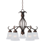 Maxim Basix 5-Light Chandelier Model: 10124FTOI