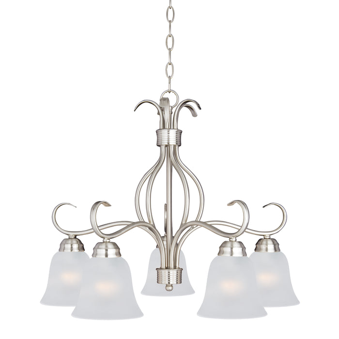 Maxim Basix 5-Light Chandelier Model: 10124FTSN