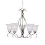 Maxim Basix 5-Light Chandelier Model: 10125FTSN