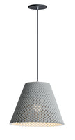 Maxim Woven 1-Light Concrete Pendant Model: 10145GYBK