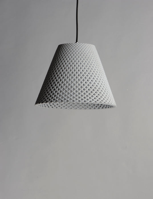 Maxim Woven 1-Light Concrete Pendant Model: 10145GYBK