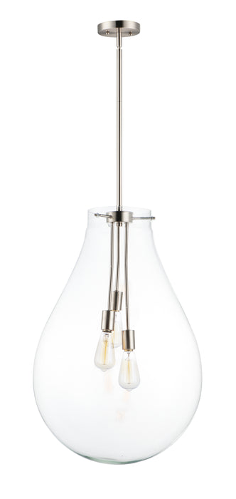 Maxim Gourd 3-Light Pendant Model: 10166CLSN