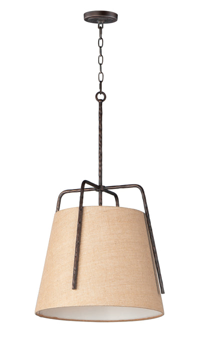 Maxim Pitchfork 1-Light Large Pendant Model: 10199BROI