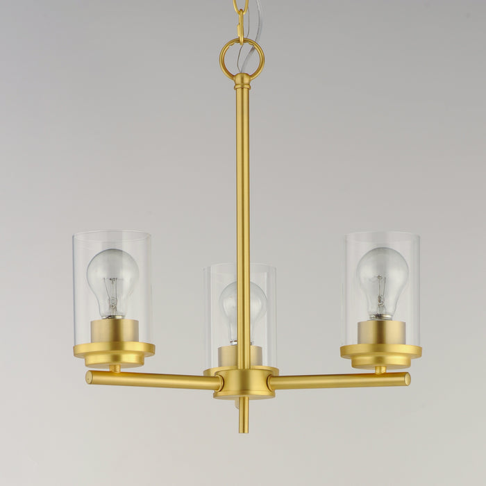 Maxim Corona 3-Light Chandelier Model: 10203CLSBR