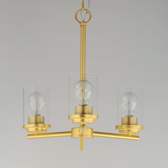 Maxim Corona 3-Light Chandelier Model: 10203CLSBR