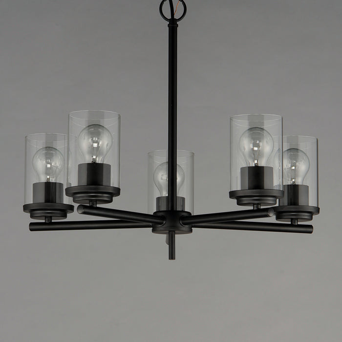 Maxim Corona 5-Light Chandelier Model: 10205CLBK