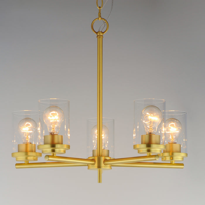 Maxim Corona 5-Light Chandelier Model: 10205CLSBR