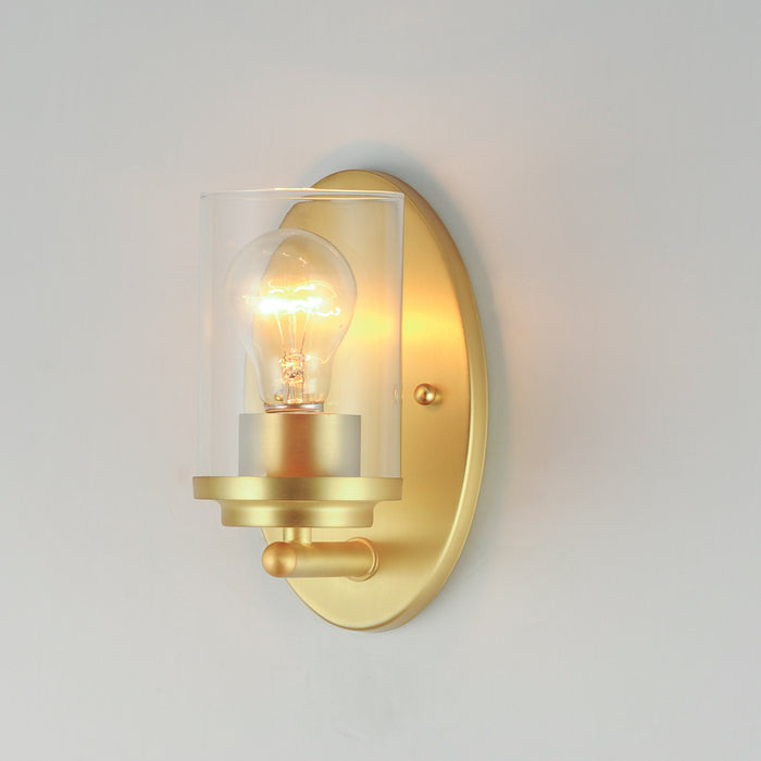 Maxim Corona 1-Light Wall Sconce Model: 10211CLSBR