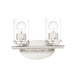 Maxim Corona 2-Light Bath Vanity Model: 10212CLSN