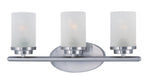 Maxim Corona 3-Light Bath Vanity Model: 10213FTSN