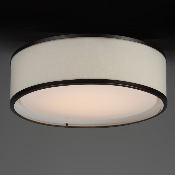 Maxim Prime 16 LED Flush Mount 120-277V Model: 10231OMOI