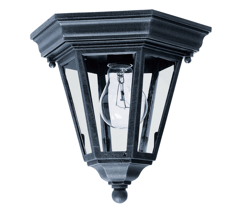 Maxim Westlake Cast 1-Light Outdoor Ceiling Mount Model: 1027BK