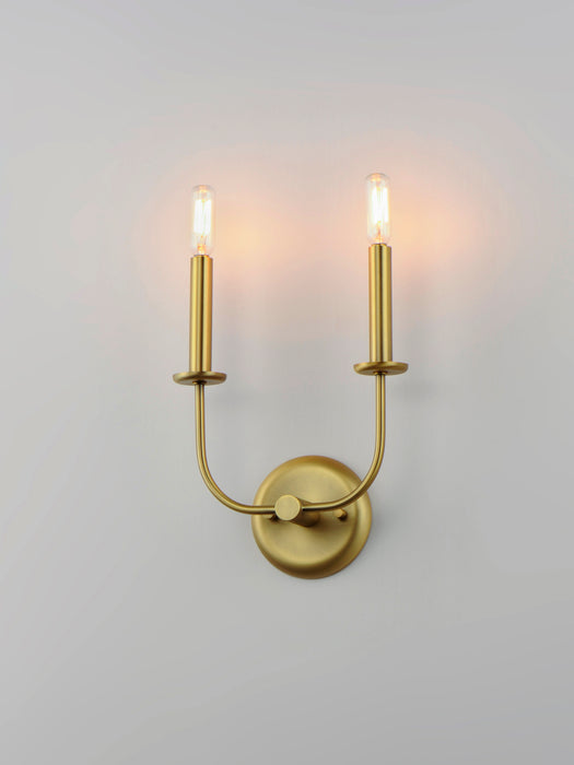 Maxim Wesley 2-Light Wall Sconce Model: 10322SBR