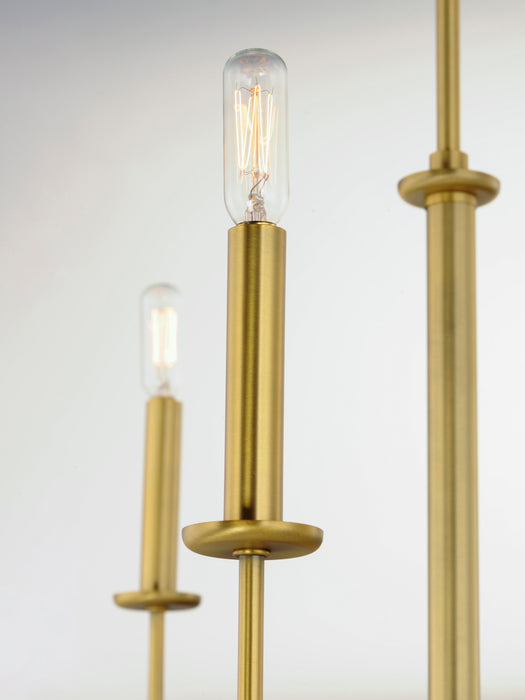 Maxim Wesley 6-Light Chandelier Model: 10326SBR