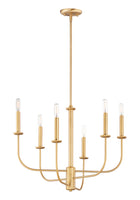 Maxim Wesley 6-Light Chandelier Model: 10326SBR