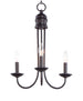 Maxim Logan 3-Light Candle Chandelier Model: 10343OI