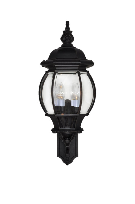 Maxim Crown Hill 4-Light Outdoor Wall Lantern Model: 1037BK