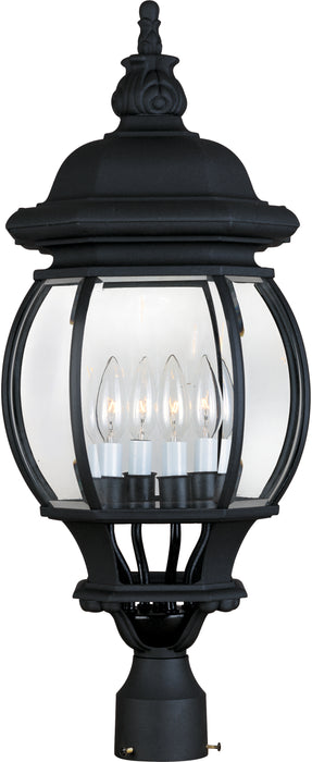 Maxim Crown Hill 4-Light Outdoor Pole/Post Lantern Model: 1038BK