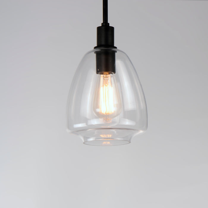 Maxim Babylon 1-Light Pendant Model: 11112CLBK