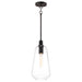 Maxim Babylon 1-Light Pendant Model: 11114CLBK