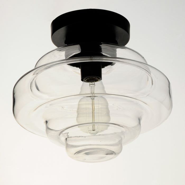 Maxim Harbor 1-Light Flush Mount Model: 11120CLBK