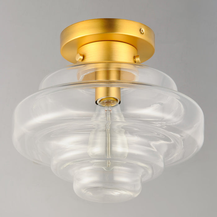 Maxim Harbor 1-Light Flush Mount Model: 11120CLSBR