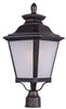 Maxim Knoxville 1-Light Outdoor Pole/Post Lantern Model: 1121FSBZ