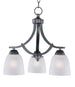 Maxim Axis 3-Light Chandelier Model: 11223FTOI