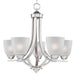 Maxim Axis 5-Light Chandelier Model: 11225FTSN