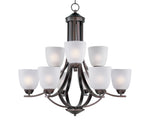 Maxim Axis 9-Light Chandelier Model: 11226FTOI