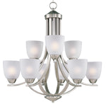 Maxim Axis 9-Light Chandelier Model: 11226FTSN