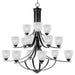 Maxim Axis 15-Light Chandelier Model: 11228FTOI