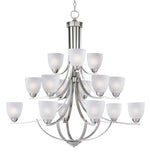 Maxim Axis 15-Light Chandelier Model: 11228FTSN