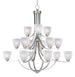 Maxim Axis 15-Light Chandelier Model: 11228FTSN