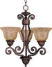 Maxim Symphony 3-Light Chandelier Model: 11235SAOI