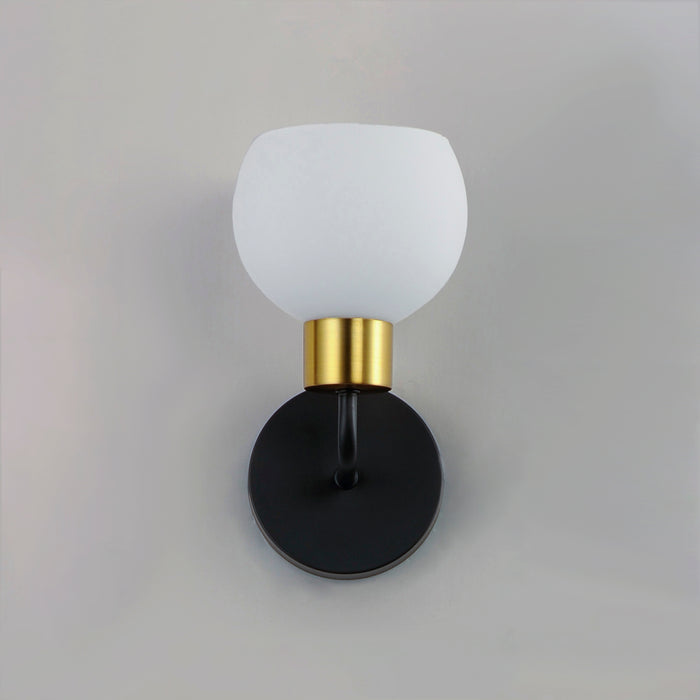 Maxim Coraline 1-Light Wall Sconce Model: 11271SWBZSBR