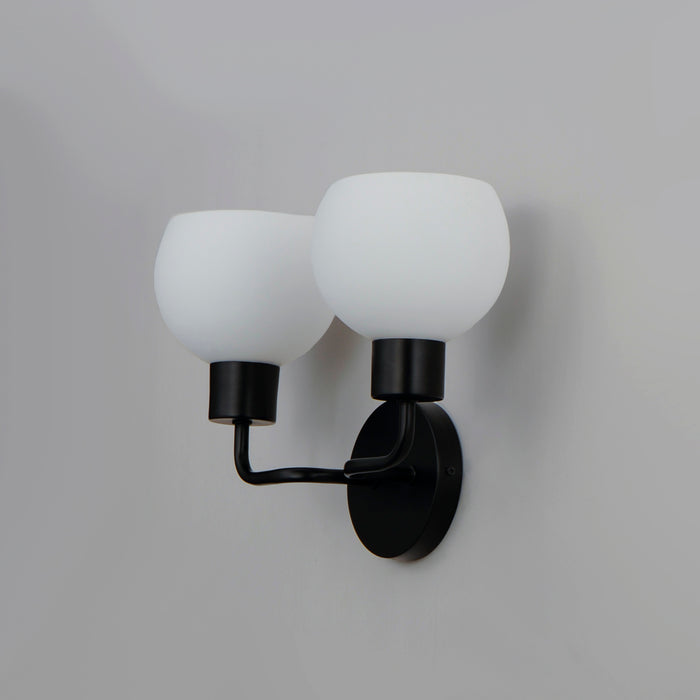 Maxim Coraline 2-Light Wall Sconce Model: 11272SWBK