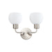 Maxim Coraline 2-Light Wall Sconce Model: 11272SWSN