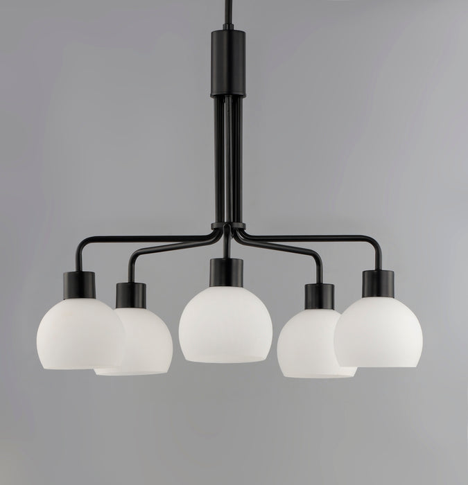 Maxim Coraline 5-Light Chandelier Model: 11277SWBK