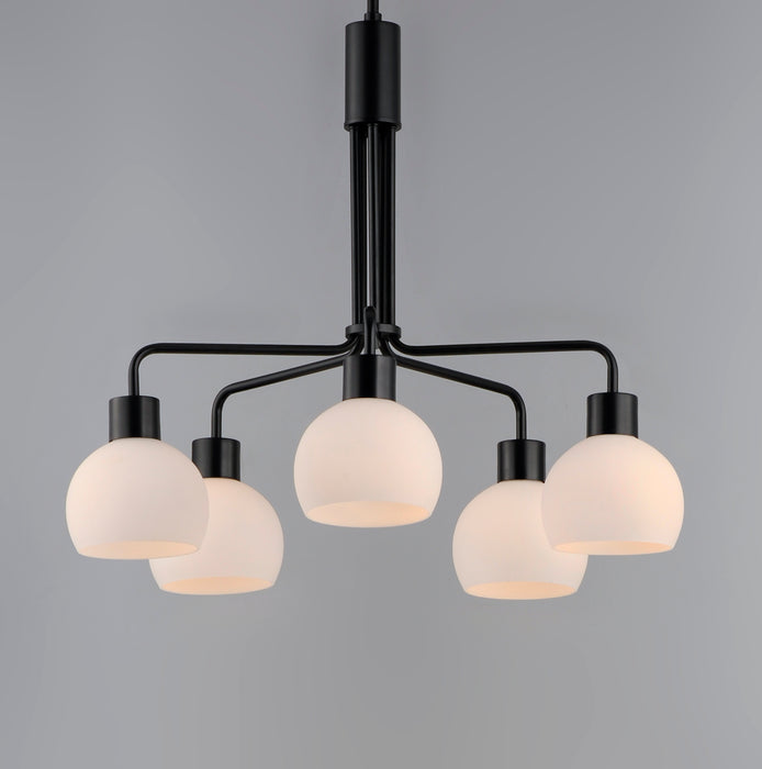 Maxim Coraline 5-Light Chandelier Model: 11277SWBK