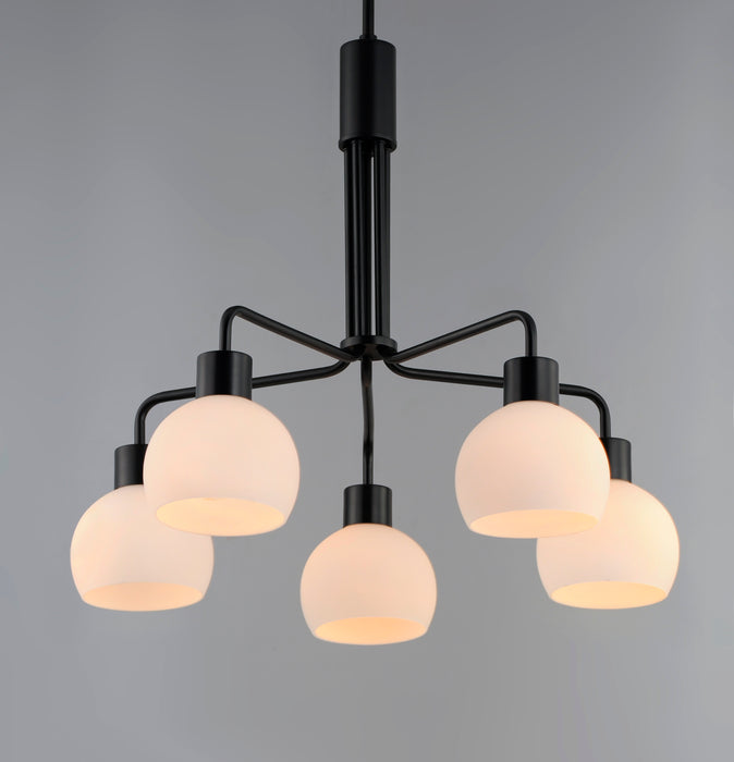 Maxim Coraline 5-Light Chandelier Model: 11277SWBK