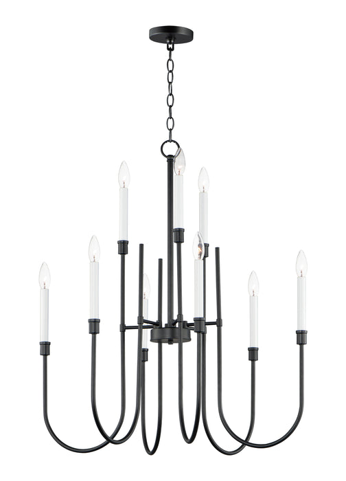 Maxim Tux 9-Light Chandelier Model: 11289BK