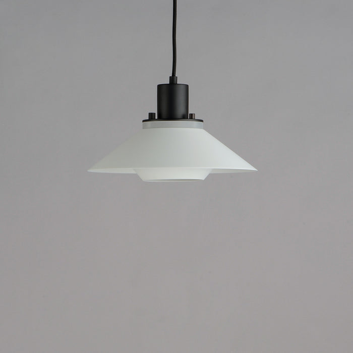 Maxim Oslo 11.75 1-Light Small Pendant Model: 11410BKWT