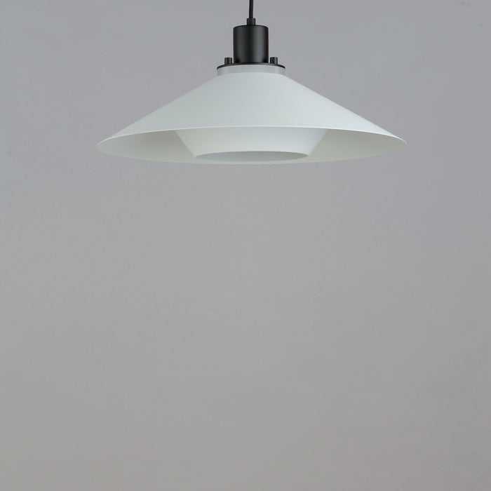 Maxim Oslo 19 1-Light Large Pendant Model: 11414BKWT