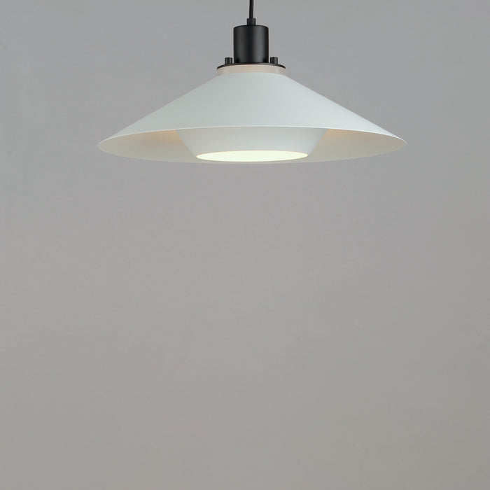 Maxim Oslo 19 1-Light Large Pendant Model: 11414BKWT