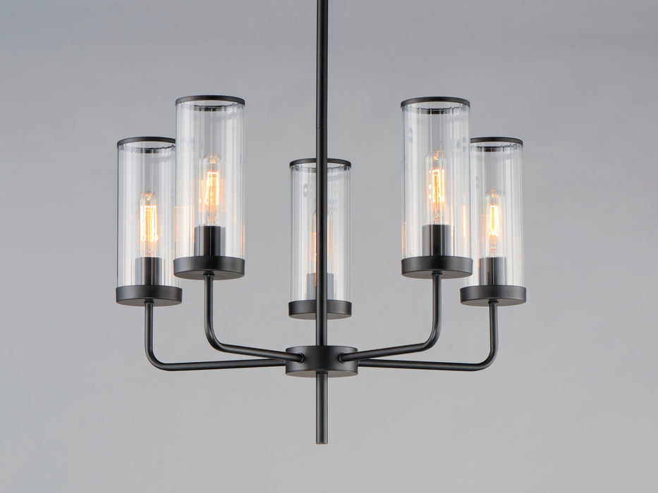 Maxim Crosby 5-Light Chandelier Model: 11475CRBK