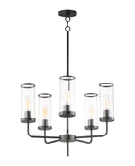 Maxim Crosby 5-Light Chandelier Model: 11475CRBK