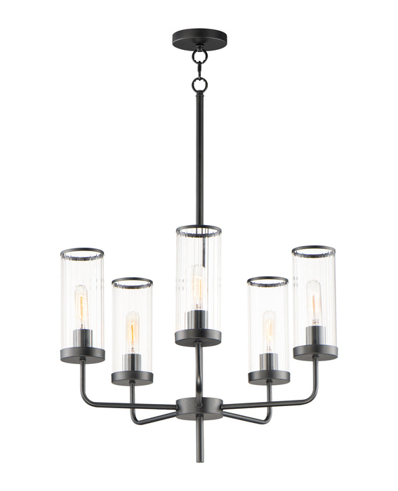 Maxim Crosby 5-Light Chandelier Model: 11475CRBK